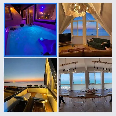 Apartment Le Poseidon, Exceptionnel Face A La Avec Spa, Terrasse, 4 Un Vrai Coup De Coeur Fecamp