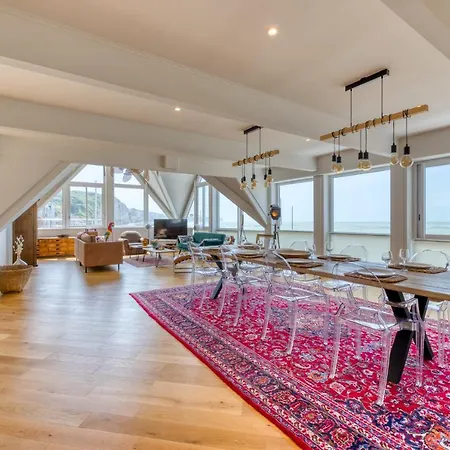 Apartment Le Poseidon, Exceptionnel Face A La Avec Spa, Terrasse, 4 Un Vrai Coup De Coeur Fecamp