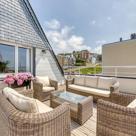 Le Poseidon, Exceptionnel Face A La Avec Spa, Terrasse, 4 Un Vrai Coup De Coeur Fecamp