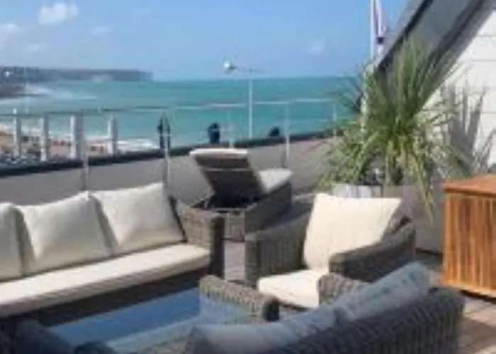 Le Poséidon, Exceptionnel Face à La Avec Spa, Terrasse, 4 Un Vrai Coup De Coeur Fécamp