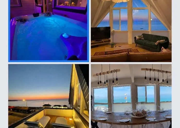 Appartement Le Poséidon, Exceptionnel Face à La Avec Spa, Terrasse, 4 Un Vrai Coup De Coeur Fécamp