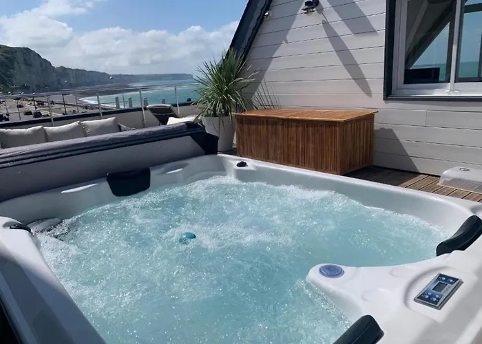 Le Poséidon, Exceptionnel Face à La Avec Spa, Terrasse, 4 Un Vrai Coup De Coeur Appartement *