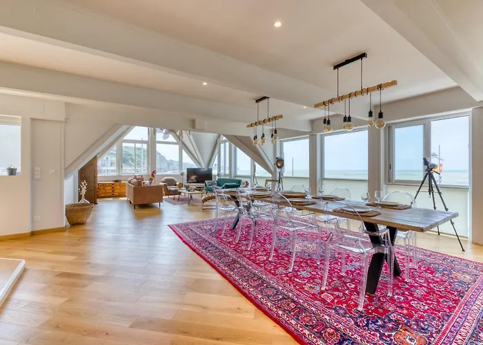 Appartement Le Poséidon, Exceptionnel Face à La Avec Spa, Terrasse, 4 Un Vrai Coup De Coeur Fécamp