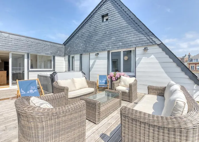 Le Poséidon, Exceptionnel Face à La Avec Spa, Terrasse, 4 Un Vrai Coup De Coeur Appartement